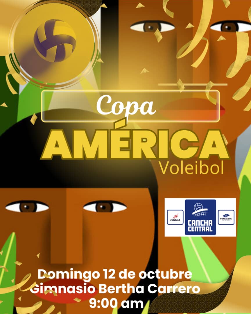 ¡Todo listo! La Copa América de Voleibol se jugará el domingo en el Bertha Carrero de Barquisimeto
