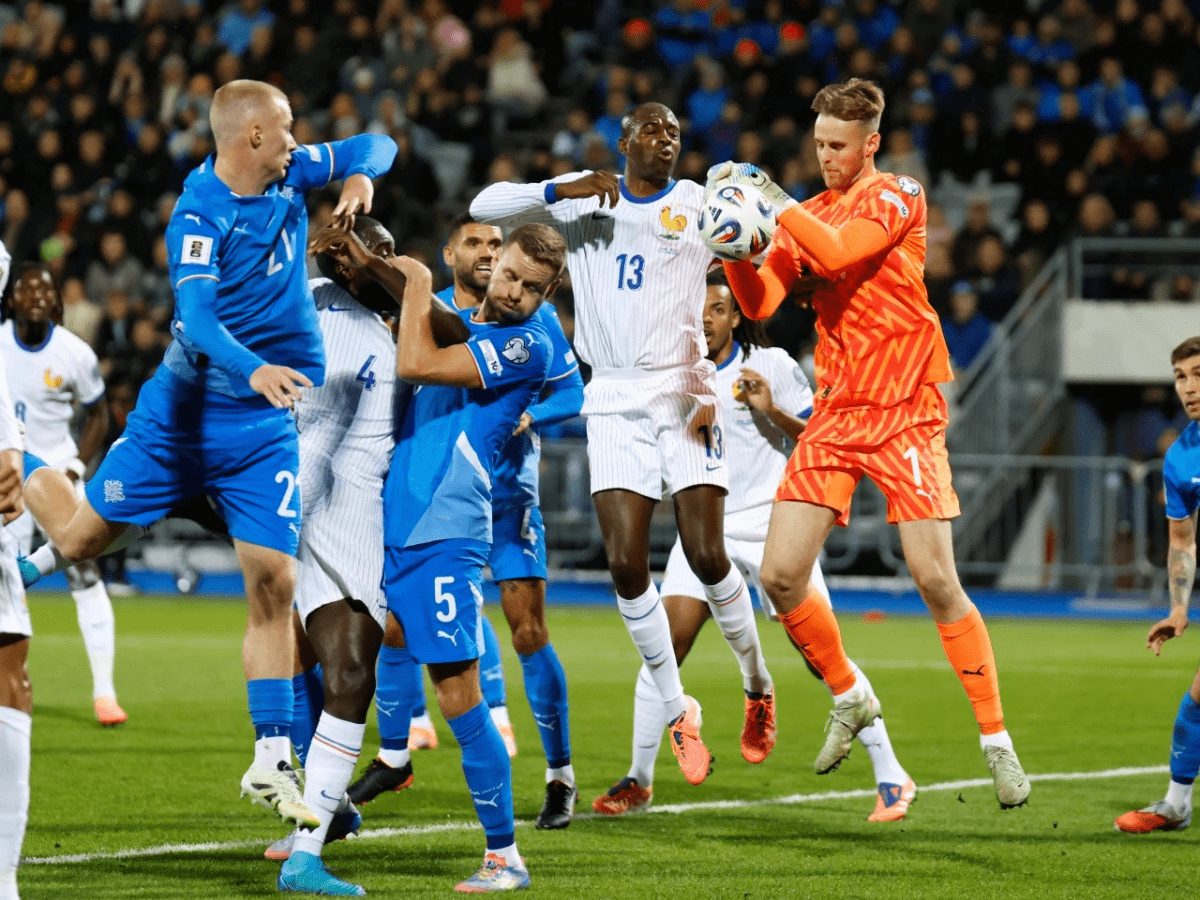 Eliminatorias Europeas: Francia empata con Islandia 2-2 y frustró su clasificación al Mundial 2026